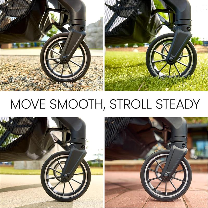 Britax - Juniper Compact On-The-Go Stroller, Raven Black Image 3