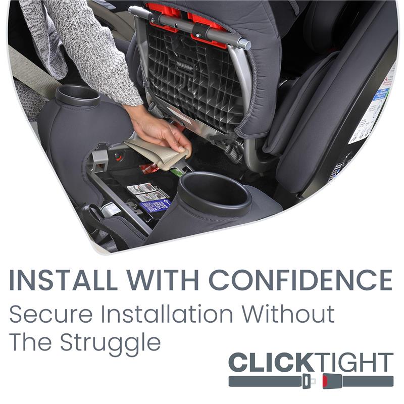 Britax - One4Life ClickTight All-in-One Convertible Car Seat, Onyx Stone Image 4