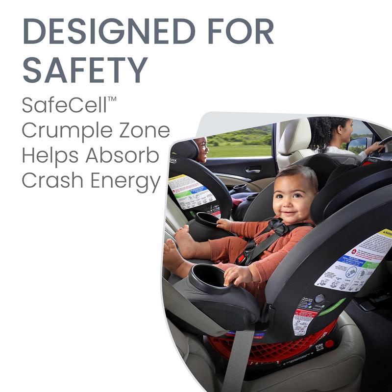 Britax - One4Life ClickTight All-in-One Convertible Car Seat, Onyx Stone Image 5