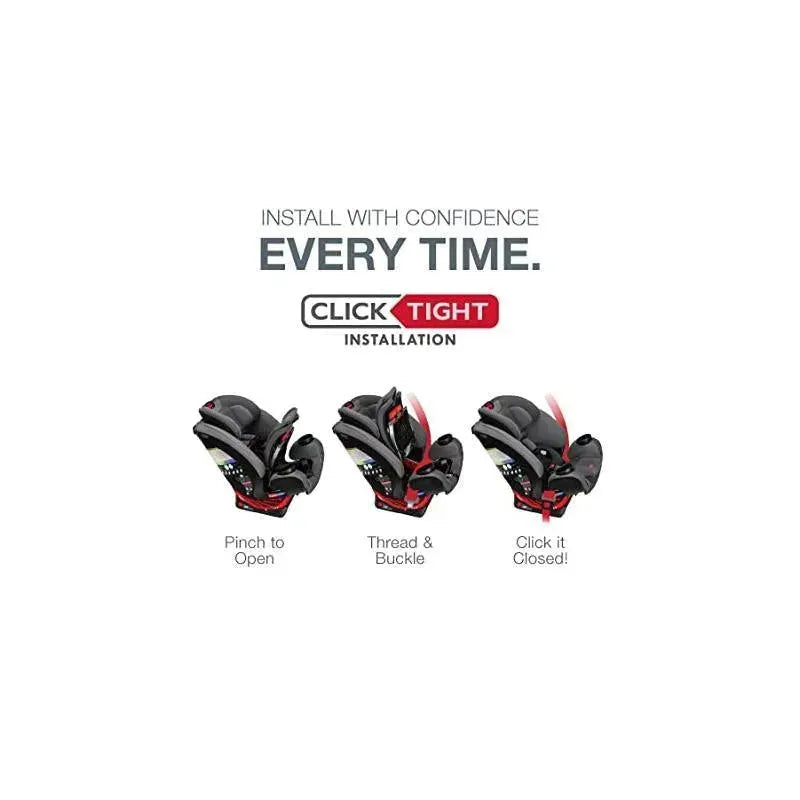Britax One4Life ClickTight All-In_one Car Seat, Back Diamond Image 6