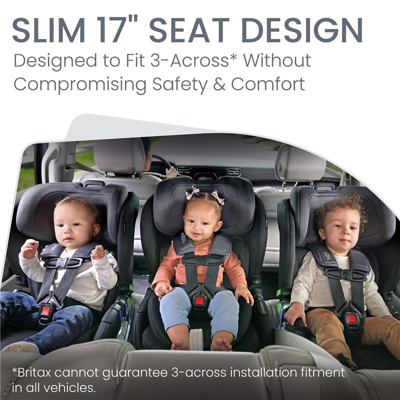 Britax - Poplar Convertible Car Seat, Stone Onyx Image 5