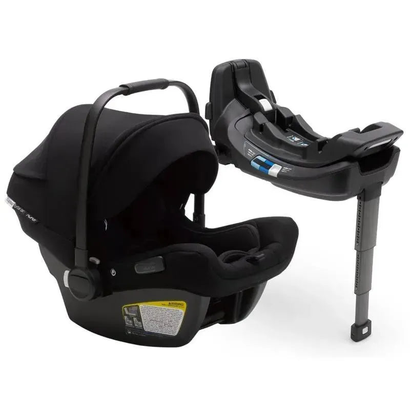 Bugaboo - Turtle Air by Nuna Infant Car Seat + Base, Black Image 1