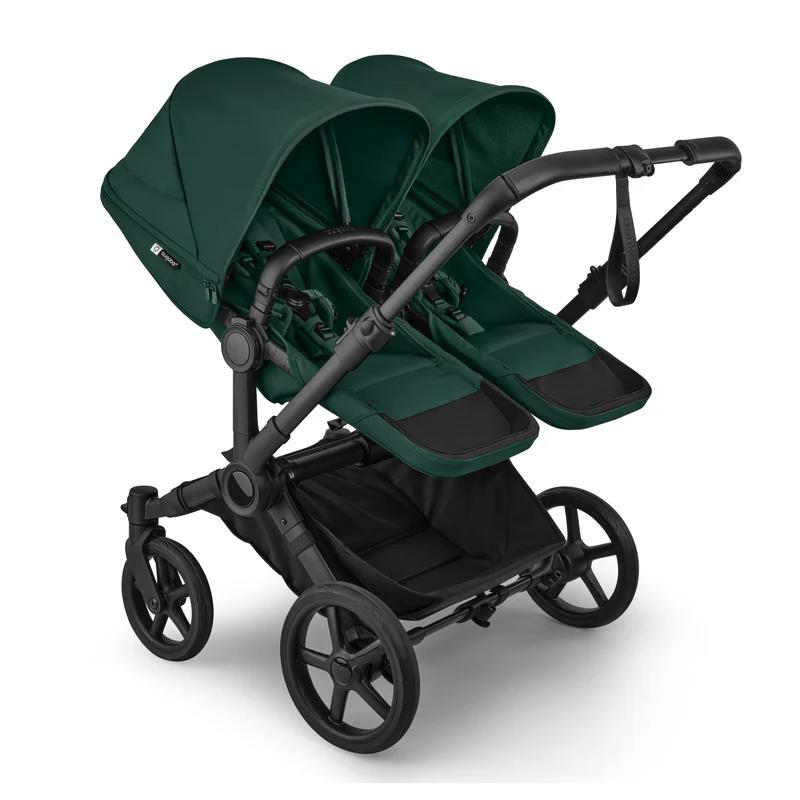 Bugaboo Donkey 6 Complete Stroller Black/Fern Green Image 4