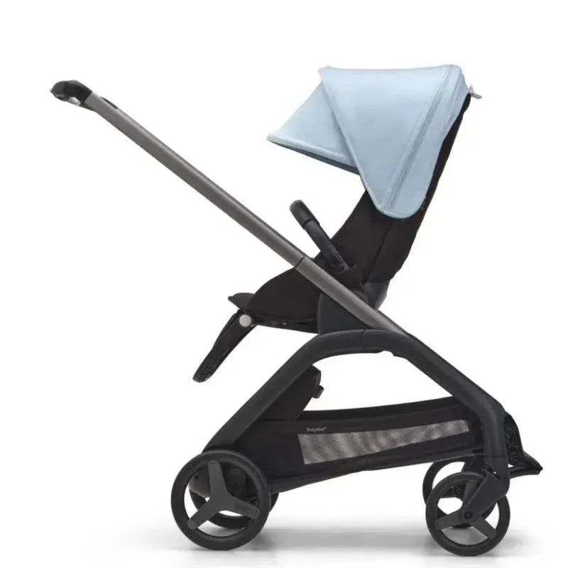 Bugaboo - Dragonfly Stroller, Graphite/Midnight Black/Skyline Blue Image 4