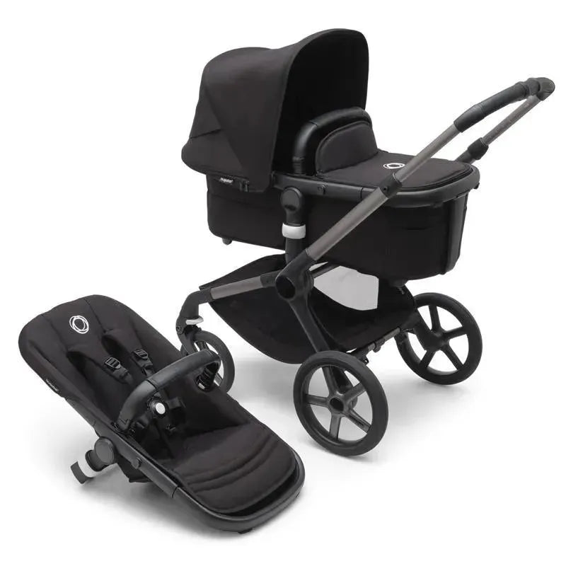 Bugaboo - Fox 5 Complete Stroller, Black/Midnight Black Image 1