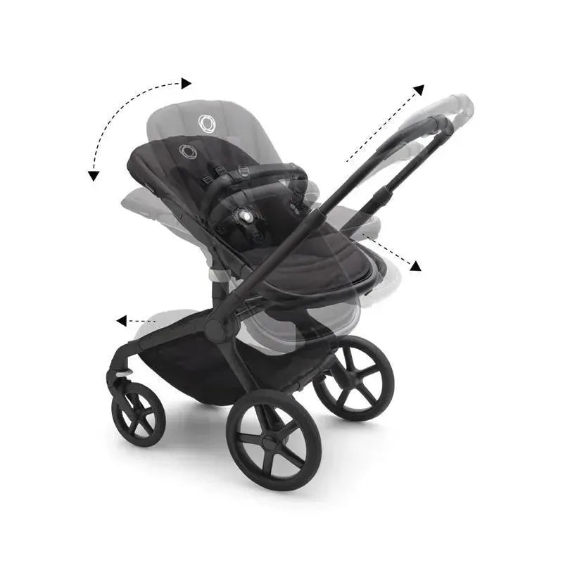 Bugaboo - Fox 5 Complete Stroller, Black/Midnight Black Image 11