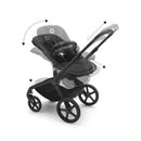 Bugaboo - Fox 5 Complete Stroller, Black/Midnight Black Image 11