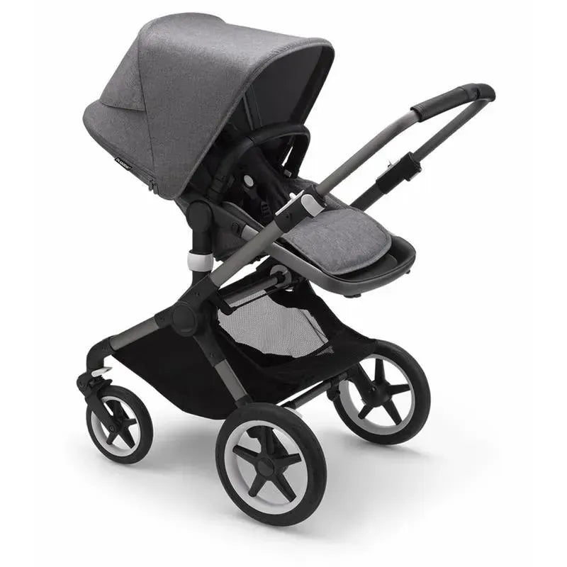 Bugaboo - Fox3 Complete Stroller, Graphite/Grey Melange Image 4