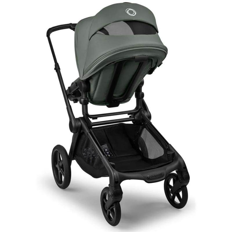 Bugaboo - Kangaroo Complete Single-to-Double Stroller, Black/Forest Green Image 4