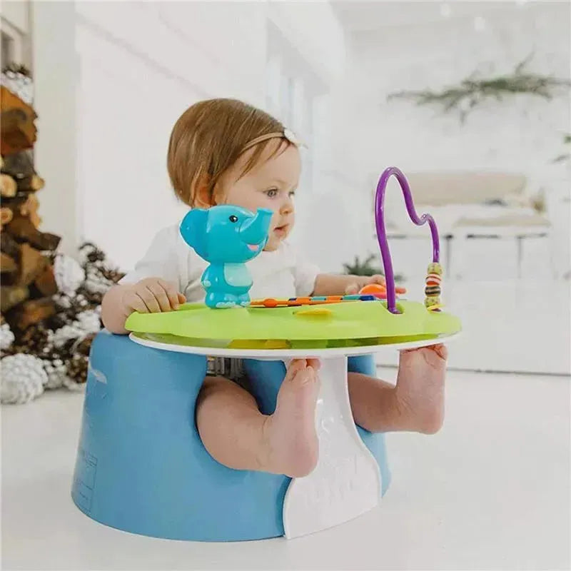 Bumbo - Blue Infant Floor Seat Baby Sit up Chair Image 4