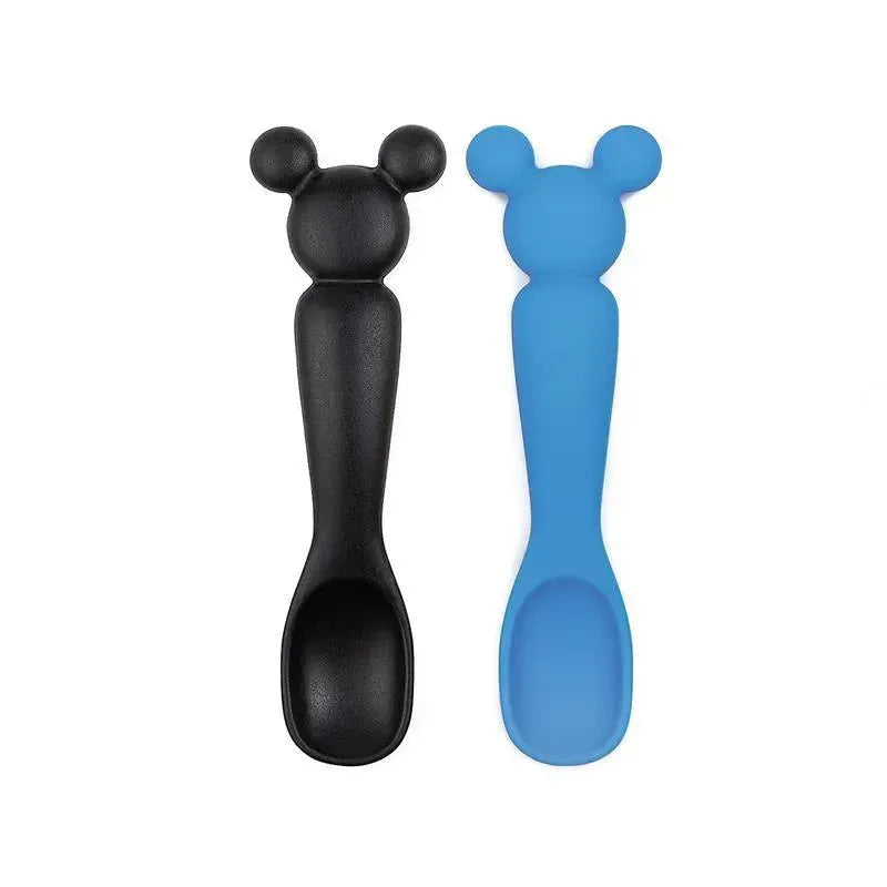 Bumkins - 2Pk Baby Disney Mickey Mouse Spoons Set Image 1