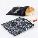 Bumkins 2Pk Reusable Sandwich & Snack Bags, Be Kind Image 4