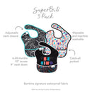 Bumkins 3Pk SuperBib Baby & Toddler for, Be Kind Image 5