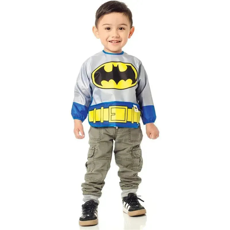 Bumkins - Dc Comics Costume Sleeved Bib Batman Comic Image 3