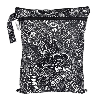 Bumkins Born This Way Foundation Wet/Dry Bag, Be Kind Image 1