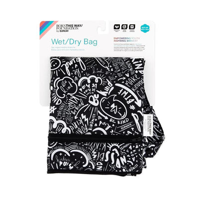 Bumkins Born This Way Foundation Wet/Dry Bag, Be Kind Image 2