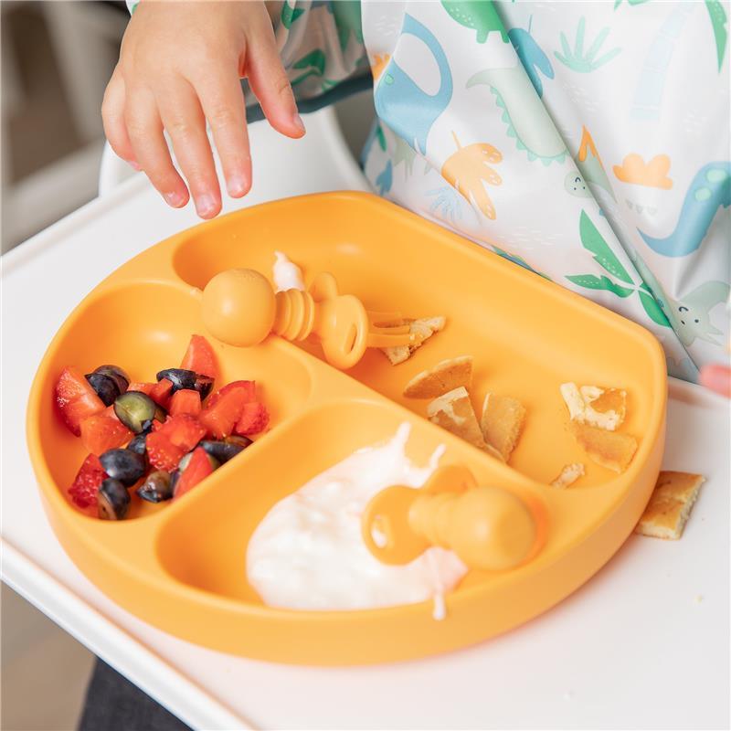 Bumkins - Chewtensils baby utensils set - Tangerine Image 7