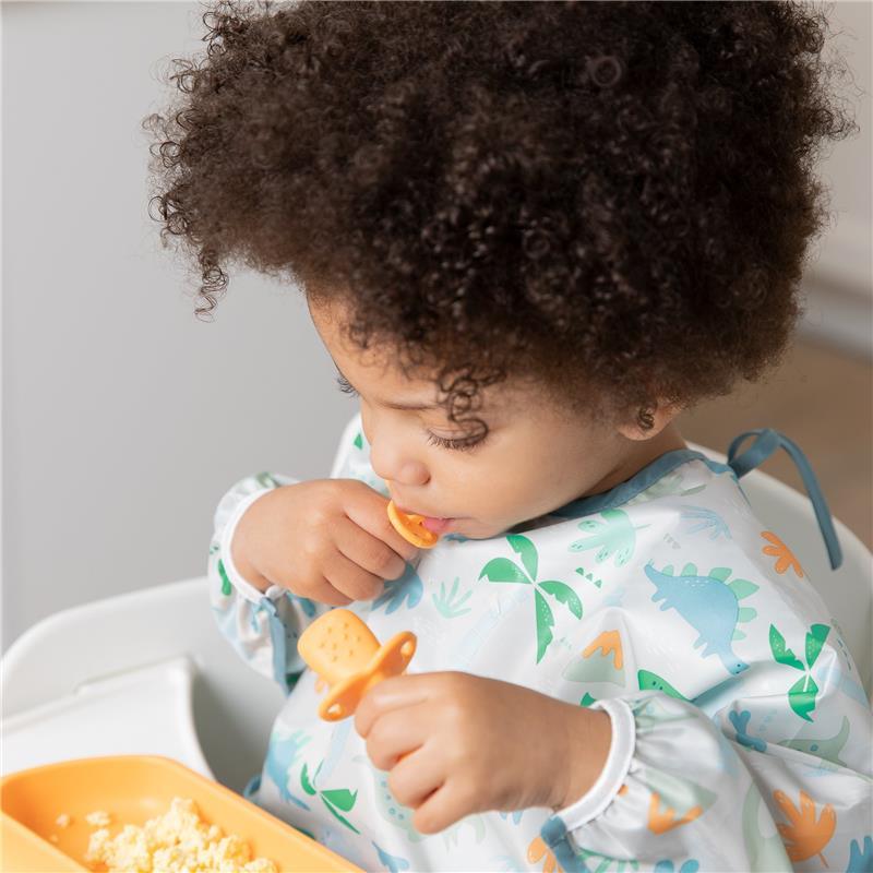 Bumkins - Chewtensils baby utensils set - Tangerine Image 8