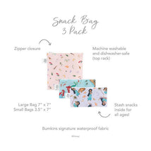 Bumkins - Disney Princess 3Pk Snack Bag Image 3