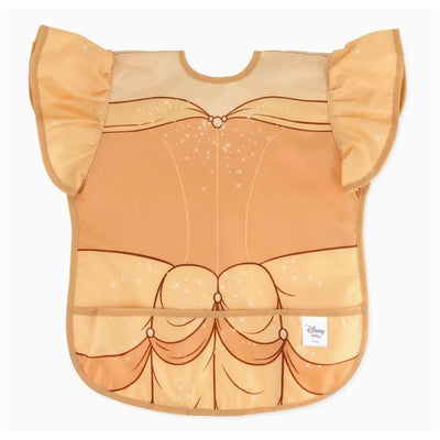 Bumkins Disney Princess Ruffle Apron Bib - Belle Image 1