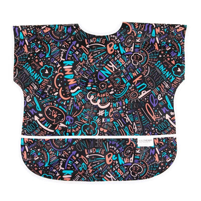Bumkins Short Sleeve Bib for Toddler & Kids, Born This Way Image 1