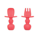 Bumkins - Silicone Chewtensils, Red Image 1
