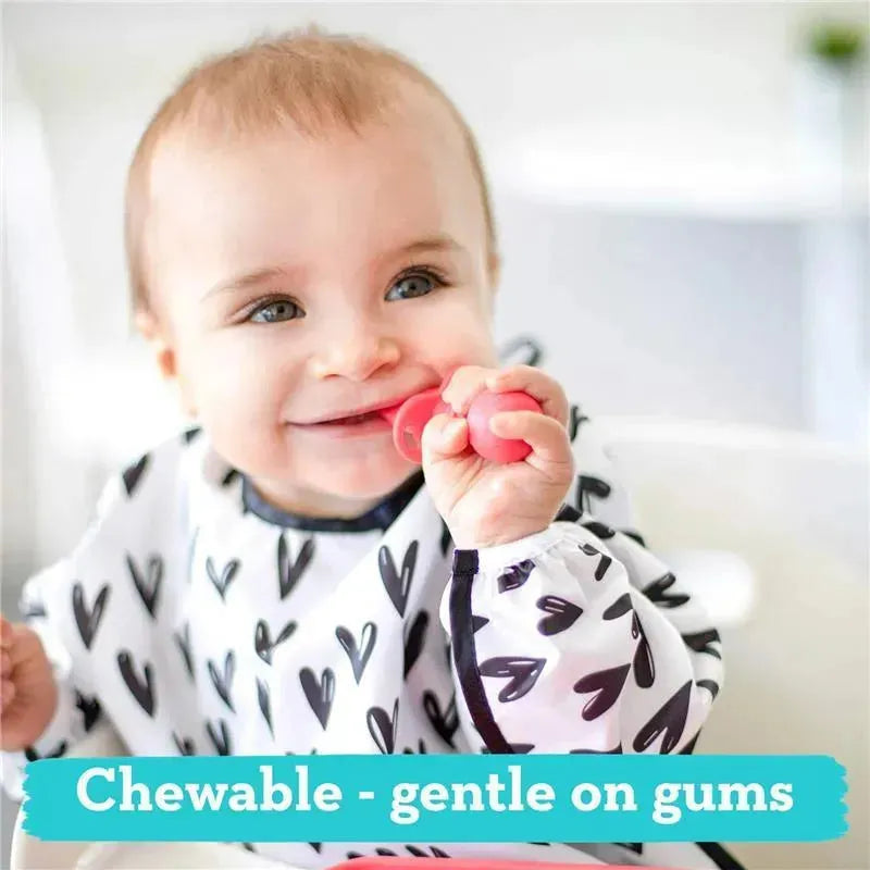 Bumkins - Silicone Chewtensils, Red Image 4