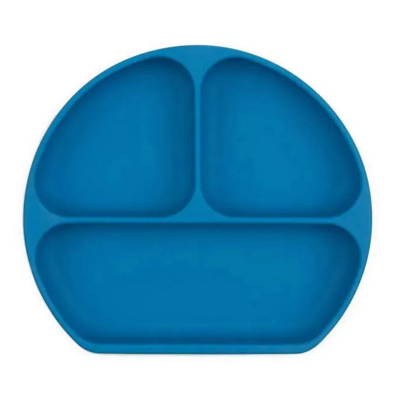 Bumkins Silicone Grip Dish - Dark Blue Image 1