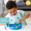 Bumkins Silicone Grip Dish - Dark Blue Image 2