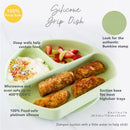 Bumkins Silicone Grip Dish - Dark Blue Image 5