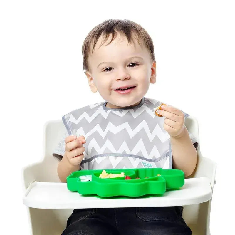 Bumkins Silicone Grip Dish - Dinosaur Image 6