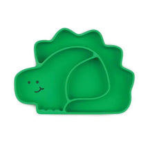 Bumkins Silicone Grip Dish - Dinosaur Image 1