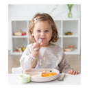 Bumkins Silicone Grip Dish - Sand Image 2