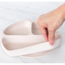 Bumkins Silicone Grip Dish - Sand Image 6