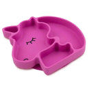 Bumkins Silicone Grip Dish, Unicorn Image 1