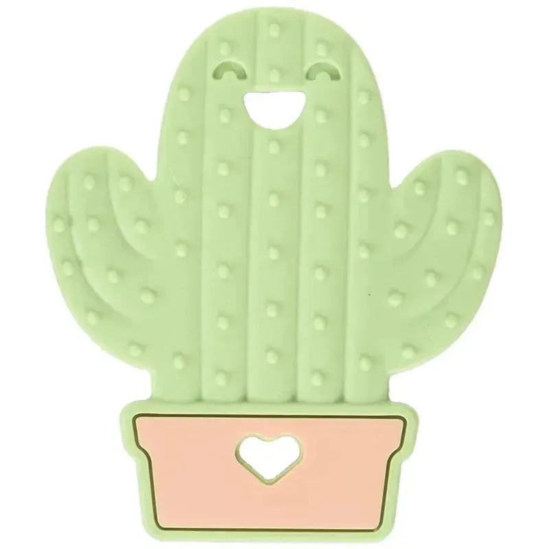 Bumkins Silicone Teether - Cactus Image 1