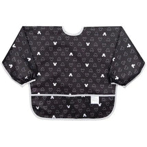 Bumkins Sleeved Bib Love Mickey Image 1