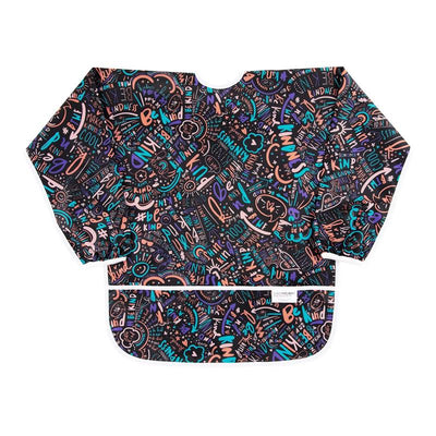 Bumkins Sleeved Smock Born This Way Kindness Image 1