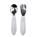 Bumkins - Spoon & Fork, Marble Image 1