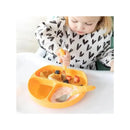 Bumkins - Spoon + Fork baby utensils - Tangerine Image 6