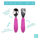 Bumkins - Spoon & Fork, Red Image 2