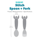 Bumkins Spoon + Fork - Stitch Image 8