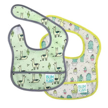 Bumkins - Starter Bib 2 Pack, Llama/Cactus Image 1