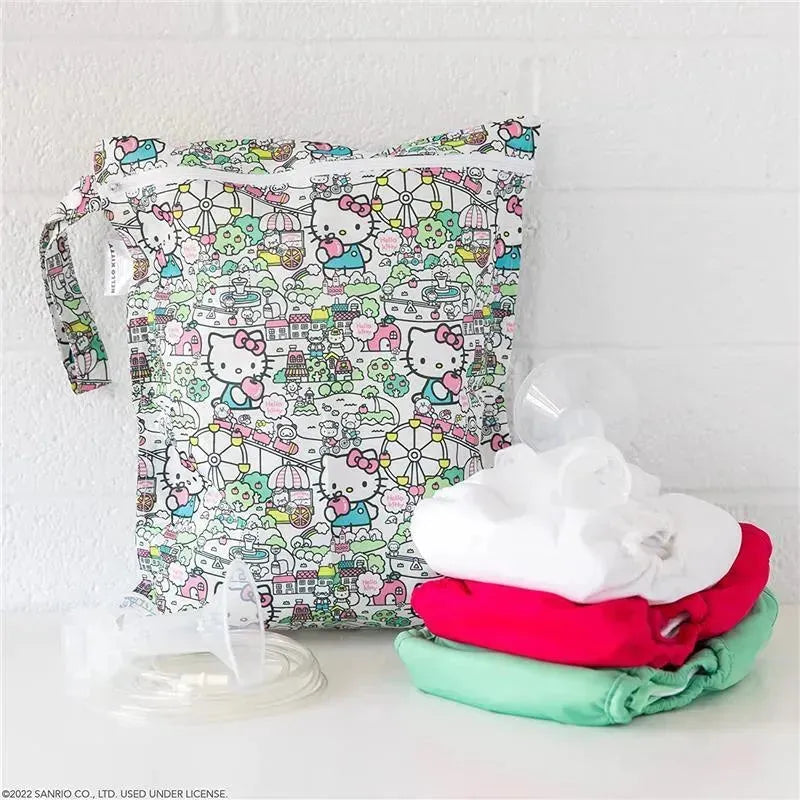 Bumkins - Waterproof Wet Bag, Hello Kitty Image 2