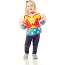Bumkins - Wonder Woman Comics Costume Sleeved Bib Image 4