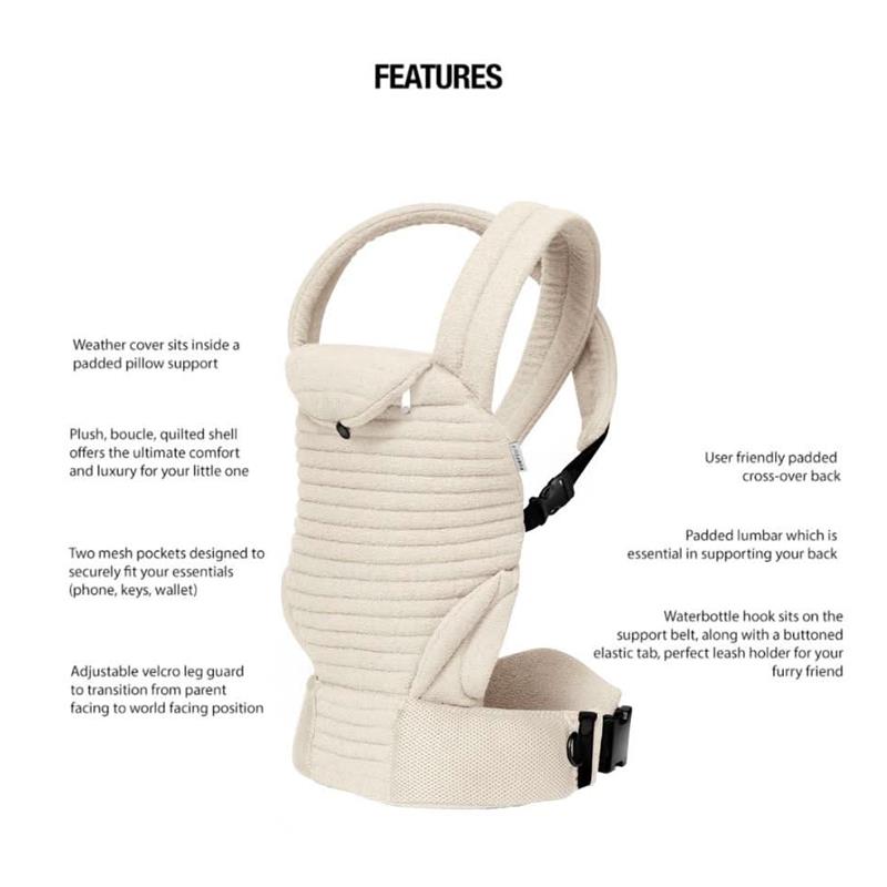 Bumpsuit - The Armadillo Baby Carrier, Cloud Image 6