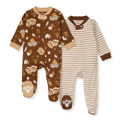 Burts Bees - 2Pk S'mores Please Sleep & Play, Hunter Image 1