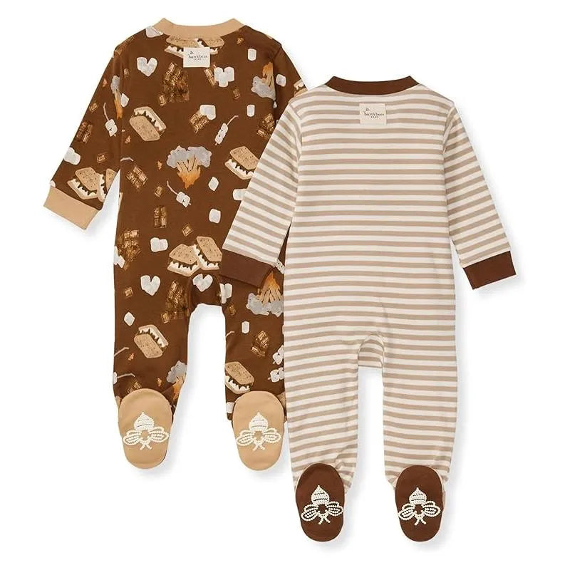 Burts Bees - 2Pk S'mores Please Sleep & Play, Hunter Image 2