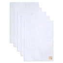 Burts Bees - 5Pk Bee Essential Organic Burp Cloths, Cloud Image 1