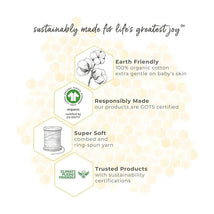 Burts Bees - 6Pk Baby Unisex Organic Cotton Bodysuit & Pant Set, Limestone Image 2